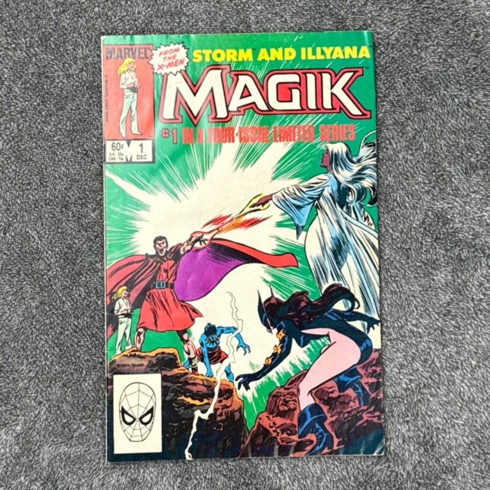 Marvel Magik #1 Storm and Illyana Limited Series 1983 Bronze Age Comic Book